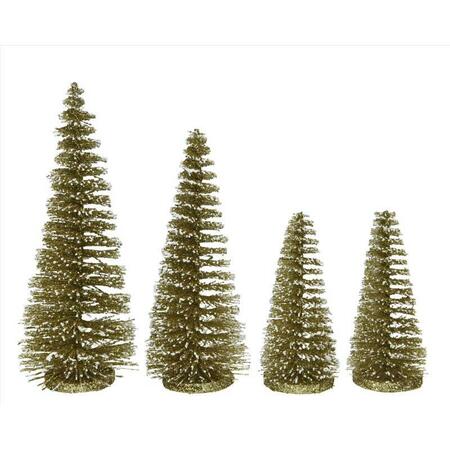 KAEMINGK INTERNATIONAL GLITR BTL BRUSH TREE, 3PK 680417